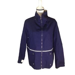 Mackintosh New England Nautical Jacket Blue Large